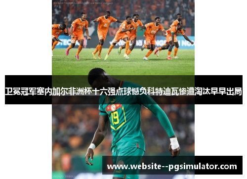 卫冕冠军塞内加尔非洲杯十六强点球憾负科特迪瓦惨遭淘汰早早出局